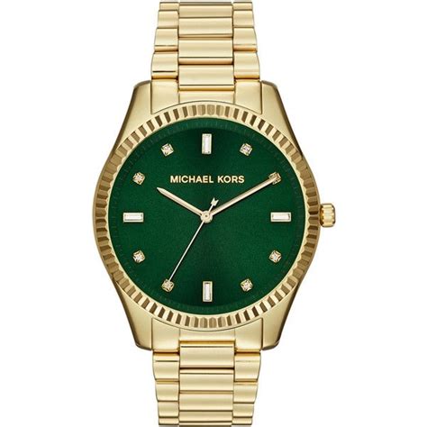 Michael Kors Blake Emerald Green Dial Gold